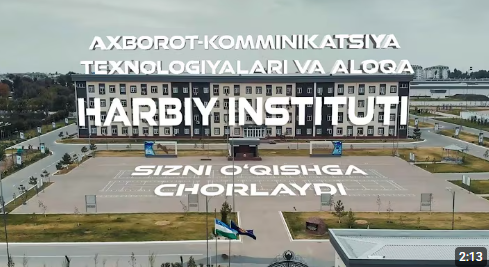 Aloqa harbiy instituti o‘qishga chorlaydi